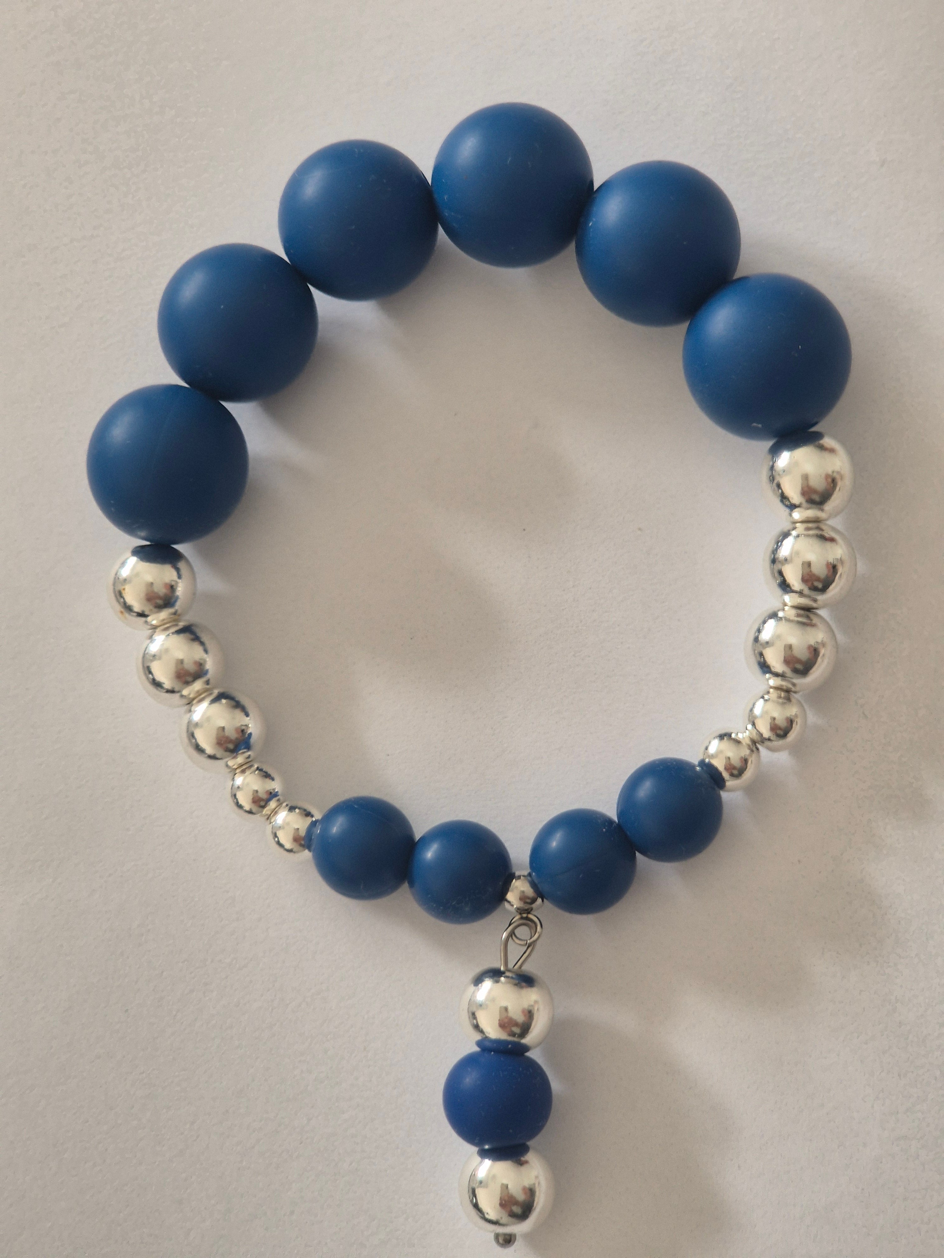 Navy and Sliver Ocean